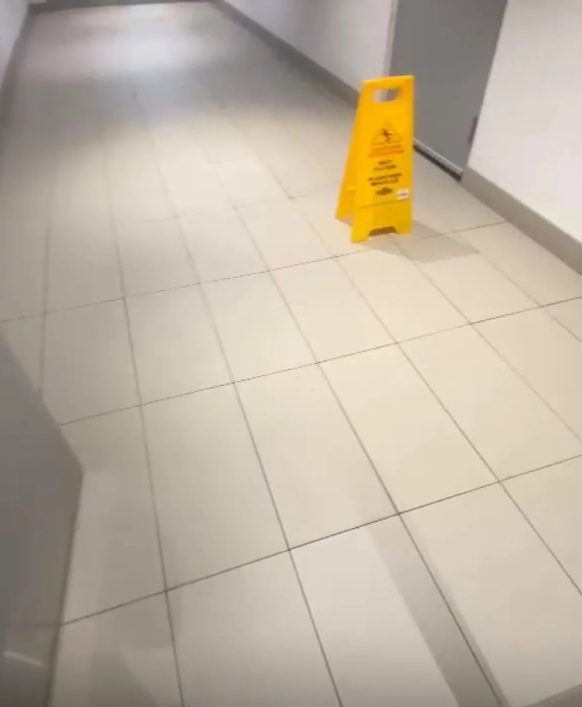 Floor after professional cleaning - project 1