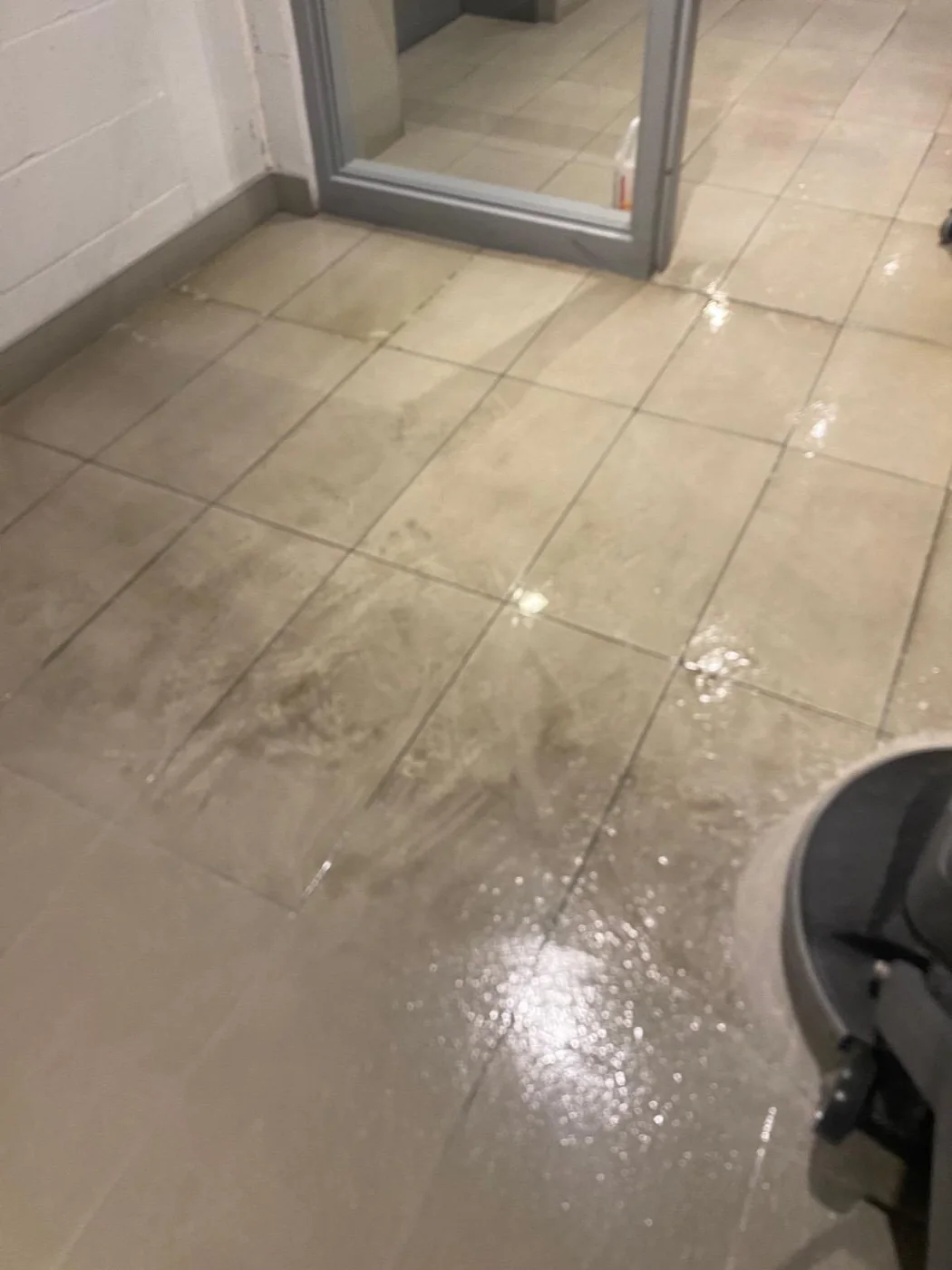 Floor before professional cleaning - project 3